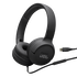 JBL Tune 520C USB-C - Black - Hi-Res wired on-ear headphones - Hero